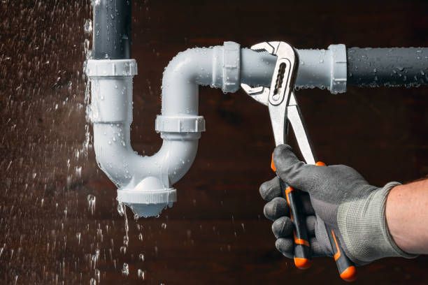 Professional Drain Cleaning technician working in Macon, IL